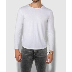 NEW MONFRERE dann long sleeve tee in vintage blanc